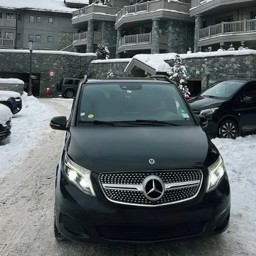 chauffeur taxi van 3 vallees savoie