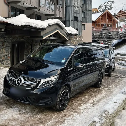 transfert taxi vers stations de ski de savoie